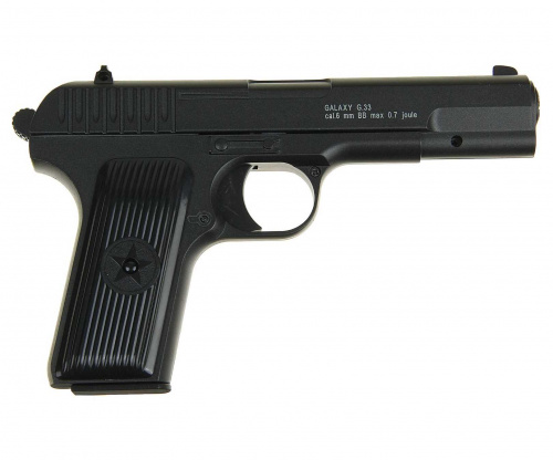 Пистолет страйкбольный Galaxy G.33 ТТ, металлический, пружинный