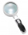 Лупа ручная круглая 6x-65мм с подсветкой (2 LED) Magnifier 77365B