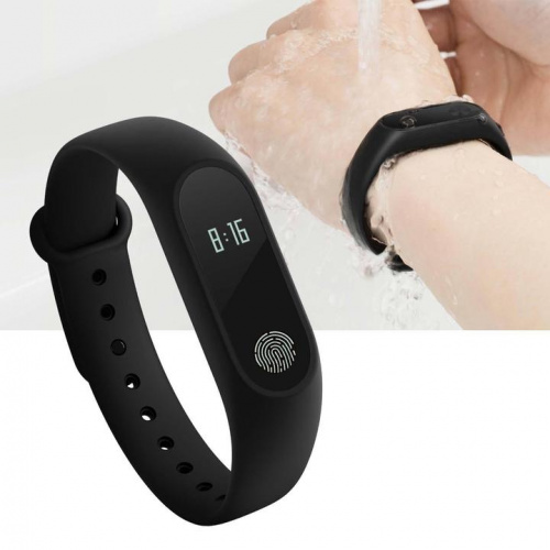 Фитнес браслет Intelligence Health Bracelet M2, синий