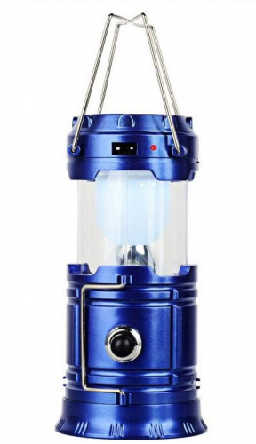 Кемпинговый светодиодный фонарь HS-5900T синий