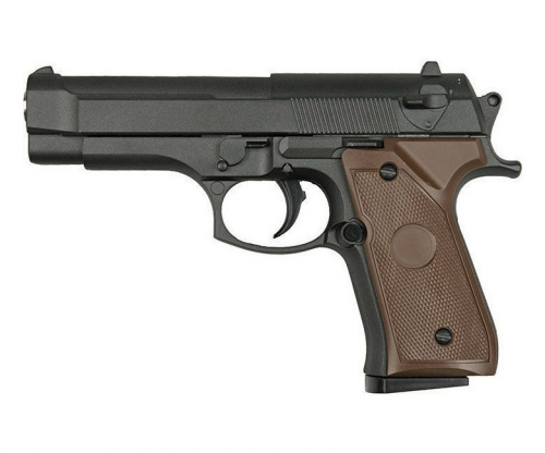 Пистолет страйкбольный Galaxy G.22 (Beretta 92 mini), металлический, пружинный