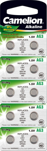 Батарейка Camelion AG3 BL10 (AG3-BP10)