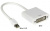 Переходник Mini DisplayPort (m) - DVI-I (f), белый