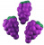 Игрушка-антистресс Сквиши Гроздь винограда,  с ароматом, фиолетовый