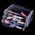 Акриловый органайзер для косметики Cosmetic Storage Box (3 ящика)