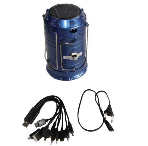 Кемпинговый светодиодный фонарь HS-5900T синий