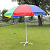 Зонт пляжный COOLWALK 3024 диаметр купола 240 см, Арбуз