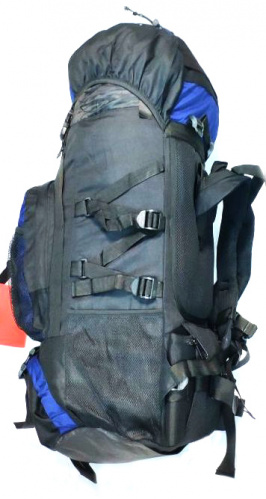 Рюкзак туристический Xueliland EXTREME 60, черный/синий