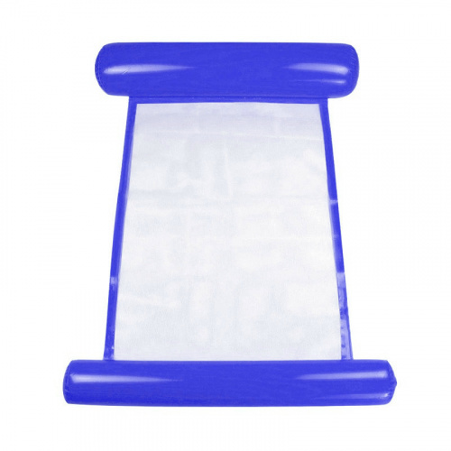 Надувной Шезлонг Для Плавания Floating Bed, 130х73 см (Цвет: синий)