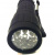 Фонарь ручной светодиодный 9 LED черный