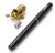Карманная удочка ручка Fish Pen с позолоченной катушкой, Цвет: Черный