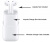 Чехол c беспроводной зарядкой Hoco CW18 Wireless Charger для AirPods (Белый)