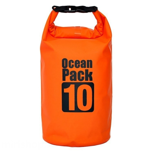 Водонепроницаемый рюкзак Ocean Pack 10 л, оранжевый