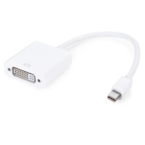 Переходник Mini DisplayPort (m) - DVI-I (f), белый