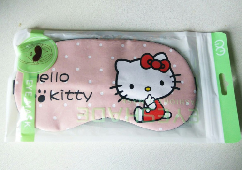 Маска для сна Fashion Eye Mask Hello Kitty