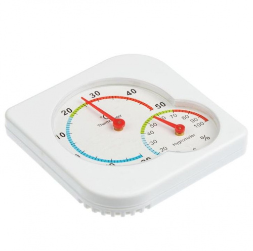 Термометр-гигрометр Thermometer in Door or Outdoor, белый