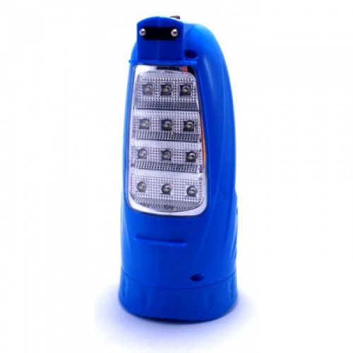 Ручной аккумуляторный фонарь YJ-2812 синий