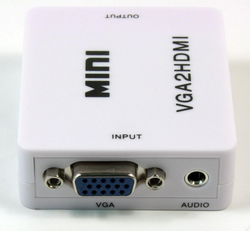 Переходник VGA - HDMI HD Video Converter HDV-M600 (Белый)