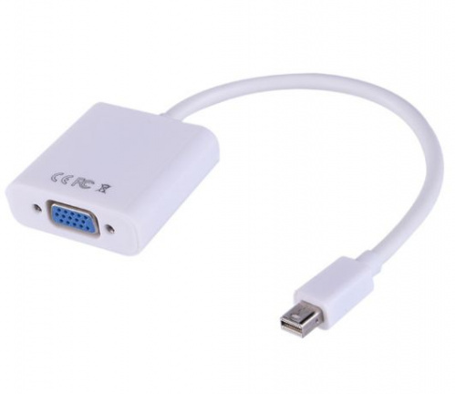 Переходник Mini Display Port (m) - VGA (f), белый