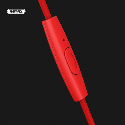 Наушники с микрофоном Remax RM-569, красные