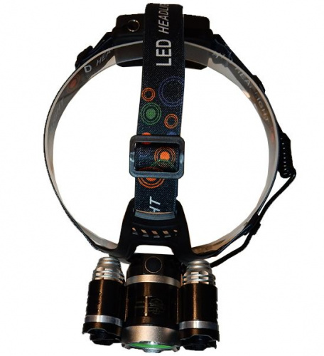 Налобный фонарь YB-5000 5 x Сree T6