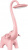 Детская настольная лампа LED BL-1603 Слоник розовый
