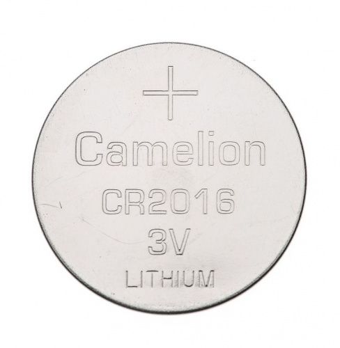 Батарейка CR2016 3В литиевая Camelion в блистере 5шт
