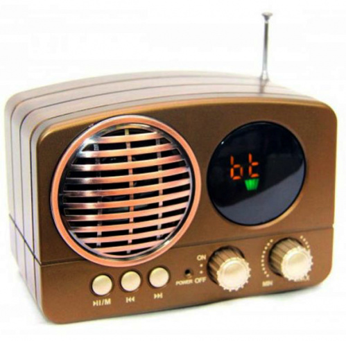 Радиоприемник MEIER M-163BT, красный