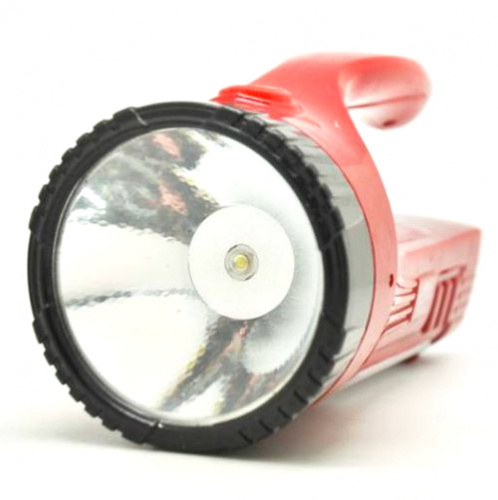 Ручной аккумуляторный фонарь YJ-2833 красный