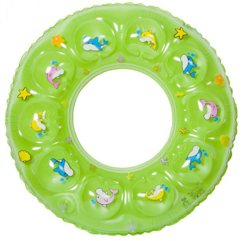 Надувной круг Swim Ring 70 см, зеленый