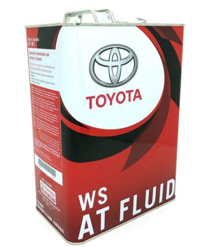 Трансмиссионное масло TOYOTA Auto Fluid WS, 4 л
