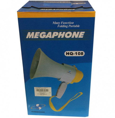 Рупорный громкоговоритель MEGAPHONE HQ-108
