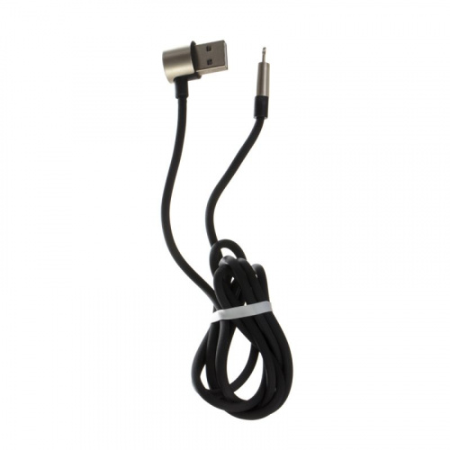 USB дата-кабель HOCO U18 Golden hat multi-functional Lightning/ MicroUSB (1.2 м) Черный