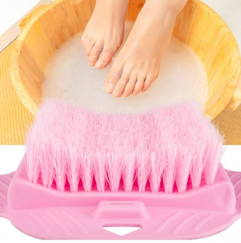 Щетка для массажа и пилинга ступней Foot Brush (Розовый)