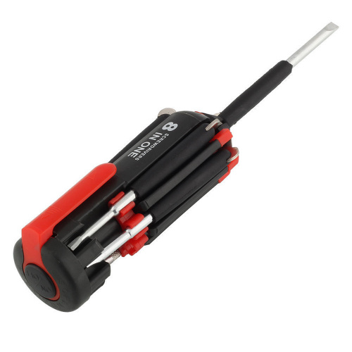 Многофункциональная отвертка с фонариком Multi-Screwdriver Torch (8 магнитных насадок)