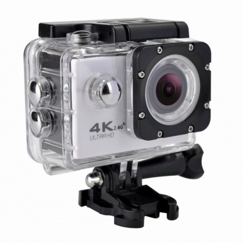 Экшн камера 4K SPORTS CAM H16-4R White